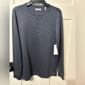 Geoffrey Beene Henley long sleeve Henley style